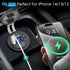 12V USB C Car Charger Socket 2 Pack: Dual Quick Charge 3.0 & PD USB C Car USB Ports 12 Volt USB Outlet with Voltmeter and Power Switch DIY Car Soc...
