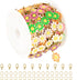 YOUBEIYEE 3M Gold Plated Brass Chain for Jewelry Making Mixed Color Enamel Daisy Flower Chain Necklace Bracelet DIY for Women Jewelry Supplies...