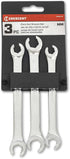 Crescent 3 Piece Metric Flare Nut Wrench Set - CFNWS1-05...