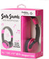 Gabba Goods Kids Safe Sound Adjustable, Foldable 3.5mm Wired Over Ear Headphones with Printed Design...
