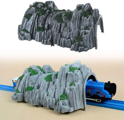 NWFashion Model Scenery 1:160 Scale N Gauge Plastic Rockery Tunnel Track Train Accessories Toy (1PC)...