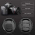 67mm Camera Lens Cap Draduo Camera Lens Cover Snap-On Center Pinch Compatible with Nikon Canon Sony Camera...
