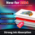 DTF Transfer Film - A4 30 Sheets 8.3"x11.7" Double-Sided Matte, Premium DTF Film Transfer Paper Sheets for All Dark Fabric Textile and Colors T Sh...