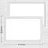 White Disposable Placemats for Baby, Kids, Toddler, Children, Adults - Neat and Sticky Plastic Placemat Table Topper Solutions for Restaurant, Sch...
