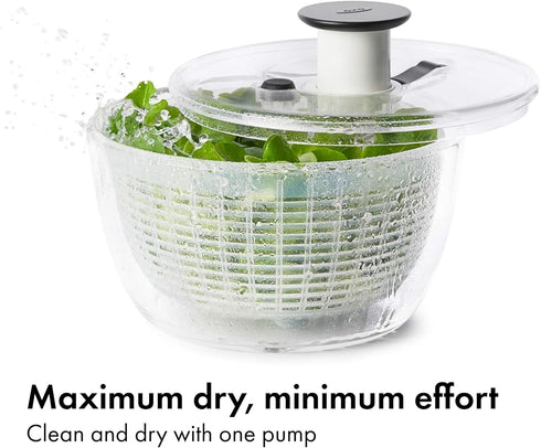 OXO Good Grips Little Salad & Herb Salad Spinner, Fruit Washer and Lettuce Spinner...