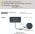 Wireless Charger, 15W Wireless Car Charger Charging pad Fast Wireless Phone Charger Cell phone Wireless Charger pad android Non Slip Wireless char...