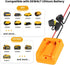 Power Wheel Battery Adapter Compatible with Dewalt 20V Battery Converter Kit with 14 AWG Wire, Fuse and Wire Terminals, Power Wheels Battery Conne...