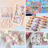 ASTRYAS Simulation Fake Whipped Cream Glue, 2PCS Decoden Cream Clay Glue Silicone Cream Adhesive Ket with 2 Plastic Decorating Mouth, Charm Craft ...