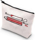G2TUP Novelty Travel Toothbrush Holder Brush Me Canvas Travel Dopp Kit Toothpaste Organizer Toiletries Bag (Brush Me)...