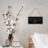 Only Flush Tissue Hanging Bathroom Plaque Septic Tank Toilet Wall Door Decor Thank You Sign 12 inch by 6 inch...
