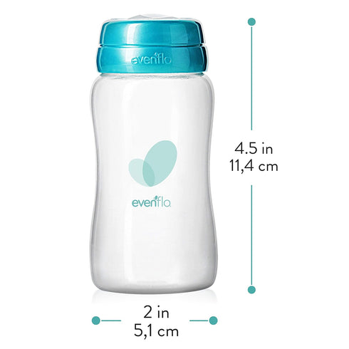Evenflo Advanced Breast Milk Collection Bottles, 5oz 6 Pack...