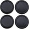 eMagTech 2 Sets Front Body Cap & Rear Lens Cap Cover Kit Compatible with Fuji X Mount DSLR Camera X-T4 X-T3 X-T2 X-T1 X-T30 X-T20 X-T10 X-H1 X-T20...