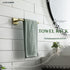 KOKOSIRI Bathroom Towel Bar Gold Hand Towel Holders Wall Mount Toilet Kitchen Cabinet Paper Holder Stainless Steel Bath Accessories, B3008BG...