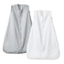 PHF 100% Muslin Cotton Baby Sleep Sacks, 0-6 Months Sleep Sack with 2-Way Zipper, 2 Pack Cooling Unisex 0.5 TOG Breathable Small Size Sleeveless B...