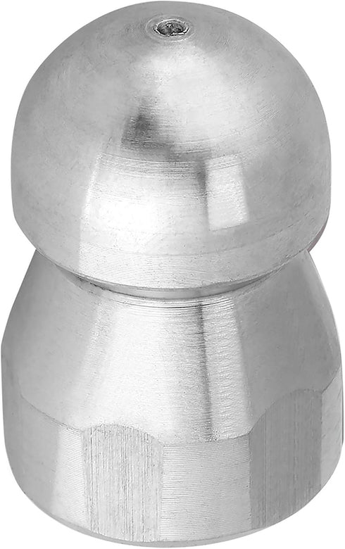 Sewer Cleaning Nozzle,3/8" High Pressure Washer Drain Hose Sewer Cleaning Pipe Jetter Nozzle...