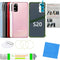 Galaxy S20 Rear Back Glass Replacement with Pre-Installed Camera Lens + All The Adhesive + Installation Manual + Repair Tool Kit for Samsung Galax...