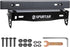 Spurtar License Plate Frames, Adjustable Front Car License Plate Holder Includes Screws and Nuts (Black)...