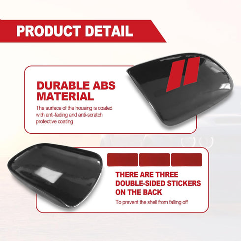 Gear Shift Knob Trim ABS Interior Decoration Gear Shifter Cover Protector Decorate, Compatible with Dodge Charger Challenger Accessories 2015-2022...