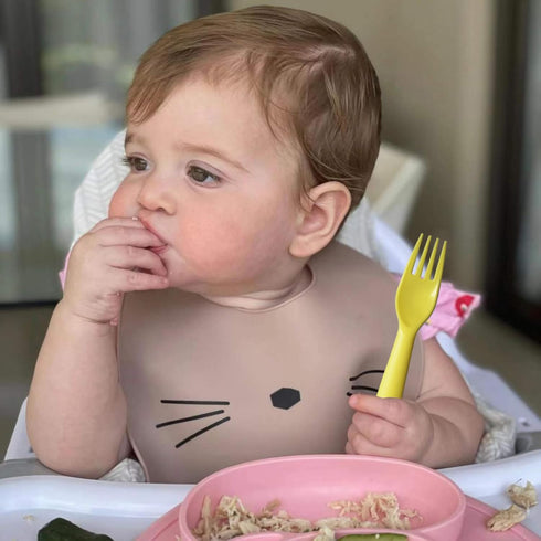 Kids Spoons and Forks Toddler Utensils Plastics Reusable Silverware Baby Cutlery Set Feeding Dinnerware Utensils BPA Free Microwave Dishwasher and...