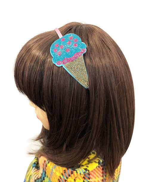 Bowbear Crystal Party Headband, Ice Cream...