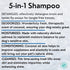 8 floz 5 in 1 Dog Shampoo for Itchy Skin - Sensitive Skin Dog Shampoo for Smelly Dogs - Dog Shampoos & Conditioners - Made in The USA...