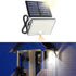 SUPERDANNY Solar Motion Sensor Outdoor Flood Lights with 113 Bright LEDs, Dusk to Dawn Outside Flood Lights with 16ft Cable IP65 Waterproof, Secur...