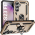 PASNEW for S23 FE Case,360° Ring Kickstand Magnetic Car Holder,Military Shockproof Drop Protection Hard Shell,Phone Cases for Samsung Galaxy S23 F...