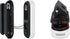 Wasserstein 30° to 55° Horizontal Wedge Wall Mount Compatible with Arlo Essential Wired Video Doorbell (Black) (NOT Compatible with Essential Arlo...