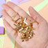 Paper Fasteners,Medium 3/4-Inch Brass Plated Scrapbooking Brads Round Metal Brads for Crafts Making DIY,300 Pack...