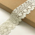 6CM Width Europe Flower Pattern Inelastic Embroidery Trims,Curtain Tablecloth Slipcover Bridal DIY Clothing/Accessories.(2 Yards in one Package) (...
