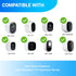 Adjustable Wall Mount for Arlo Pro/Pro 2,/Ultra/Pro 3/Pro 4/ Essential Spotlight Camera, Indoor/Outdoor Mounting Bracket for Your Surveillance Cam...