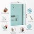 CAGIE A5 Binder 6 Ring Binder Notebook with Dividers Refillable Planner Binder with Pockets, A5 Refill Paper Include Planning Square Ruled and Dot...
