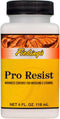 Fiebing's Pro Resist (4 oz) - Maximize Contrast for Antiquing, Staining, Dyeing Leather - Top Finish Resists Moisture, Sun & Dirt - Seal & Protect...