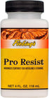 Fiebing's Pro Resist (4 oz) - Maximize Contrast for Antiquing, Staining, Dyeing Leather - Top Finish Resists Moisture, Sun & Dirt - Seal & Protect...