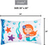 Everyday Kids 2-Pack Standard Size Pillowcases fit Pillows 20 x 26” -100% Soft Breathable Microfiber - Perfect for Toddler Little Girl Twin/Full S...