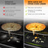 Aieve Air Fryer Liners for Ninja Foodi Air Fryer, 12"X12" Reusable Toaster Oven Liners for Bottom of Oven, Non-Stick Heat Resistant Oven Mat Compi...