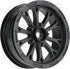 Pro-Line Racing 1/10 Pomona Drag Spec Front 2.2" 12mm Drag Wheels (2) Black, PRO277503...
