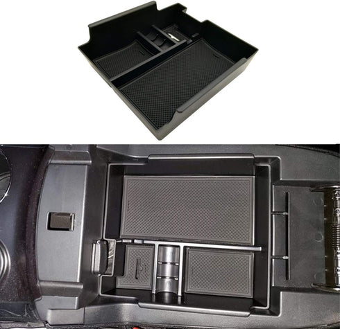 JOJOMARK Compatible with Ford Explorer 2012 2013 2014 2015 2016 2017 2018 2019 Center Console Tray Organizer, Armrest Secondary Storage Box...