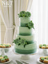 N&T NIETING Roses Artificial Flowers, 25pcs Artificial Flowers Foam Flowers with Stems for DIY Cake Decoration Wedding Party Home Decoration, Army...