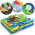Infant Soft Book, Baby Books 6 to 12 Months, Cute Montessori Educational Newborn Baby Toys 0-3 Months, Nontoxic Fabric Touch & Feel Crinkle Cloth ...