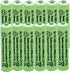 Solar Light Batteries AAA Triple A NIMH 600mAh 1.2V Rechargeable for Garden Lights Remotes Mice(12Pcs)...