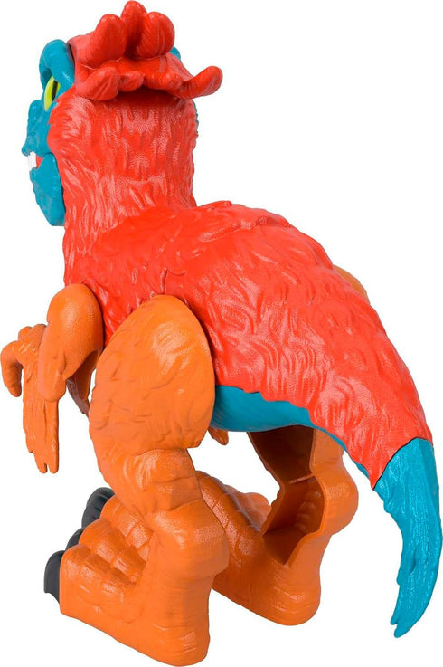 Fisher-Price Imaginext Jurassic World Dominion Dinosaur Toy Pyroraptor XL Poseable 10-Inch Figure for Preschool Pretend Play 3+ Years...