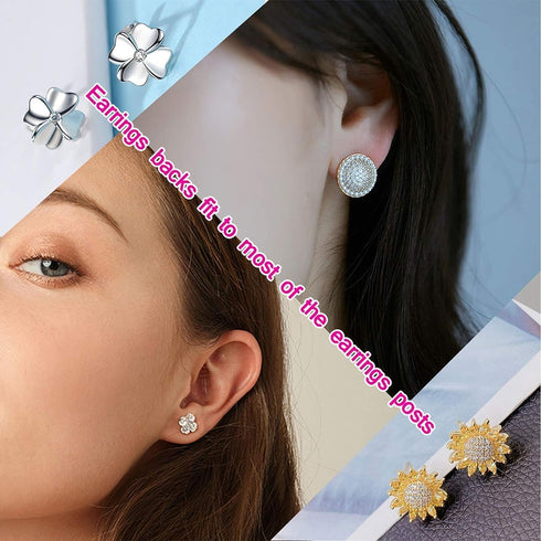 N NOROCME 665Pcs Earring Posts with Jewelry Glue Tweezers,Stainless Steel Jewelry Making Hypoallergenic Earring Posts and Backs,Stud Earrings with...