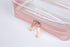 Clear Pouch Small, Clear Makeup Bag, 6.6"x2.3"x4.7" Size TSA Approved Toiletry Bag, Clear Travel Bags for Toiletries, Clear Cosmetic Bag for Women...