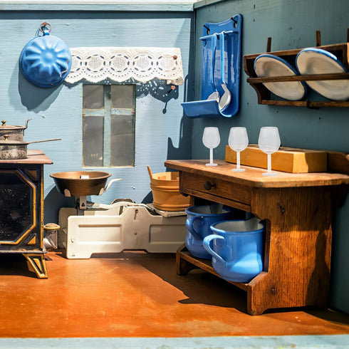 Toddmomy Mini Wine Glasses 10Pcs Miniature Dollhouse Wine Glasses 1: 12 Kids Dollhouse Kitchen Toys Dollhouse Accessories...