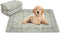 Washable Pee Pads, 18''x24'' 2 Pack Waterproof Non-Slip Puppy Pad with Fast Absorbent, Reusable Mat for Training Travel Whelping Housebreaking Inc...