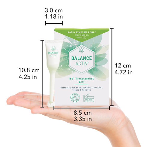 Bacterial Vaginosis Treatment - BV Balance Activ Gel - 7 Tube Box...