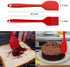 4 Cup Pancake Cupcake Batter Dispense, 900mL Pancake Dispenser For Batter With Measuring Label Squeeze Handle Bracket and Silicone food brush for ...