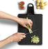Joseph Joseph Chop2Pot Plus Folding Chopping Board Easy-Grip Handle (Large) - Black...