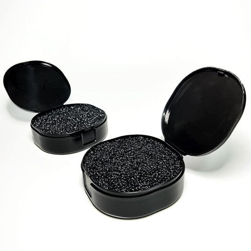 Makeup Sponge Brush Cleaner, Dry Makeup Eyeshadow Brush Cleaner Removal Color Switch Sponge Make Up Cleaning Tool - Pack of 2...